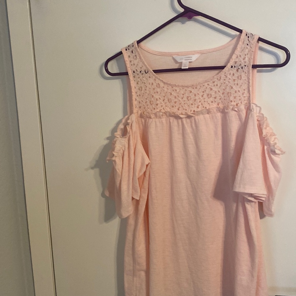 LC Soft pink blouse